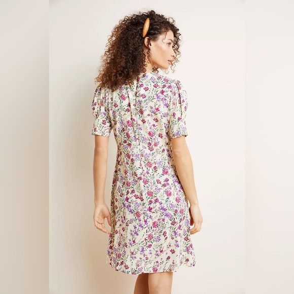 Velvet by Graham & Spencer Charlie Puff-Sleeved Mini Dress (D4) - Picture 2 of 7